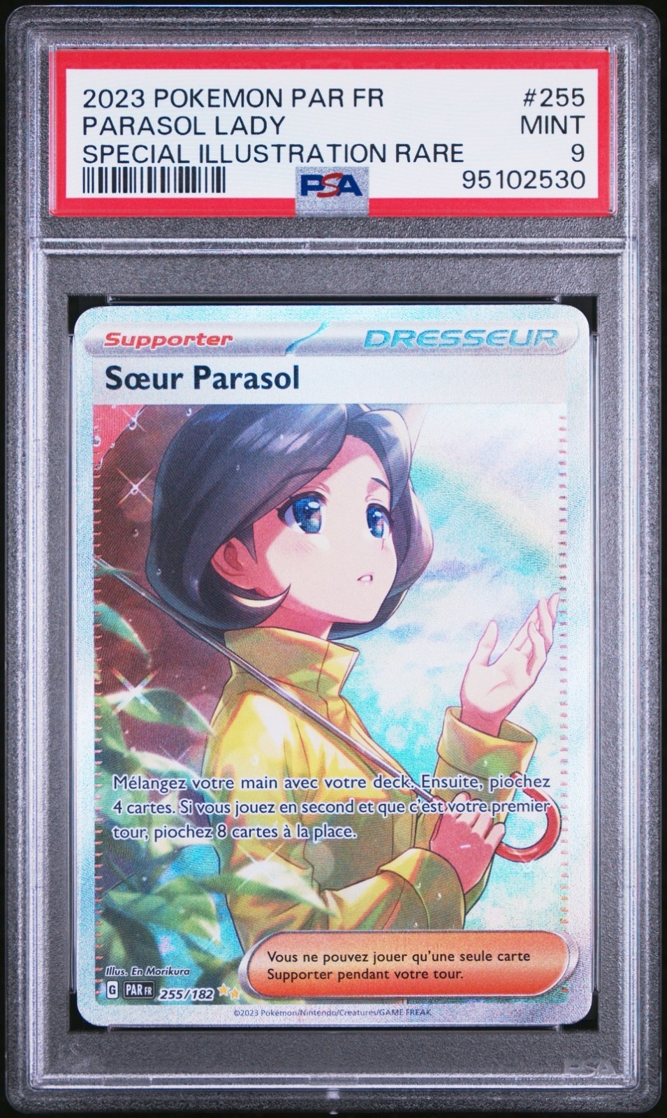 2023 Pokemon French Par FR-Paradox Rift Parasol Lady Special Illustration Rare 255