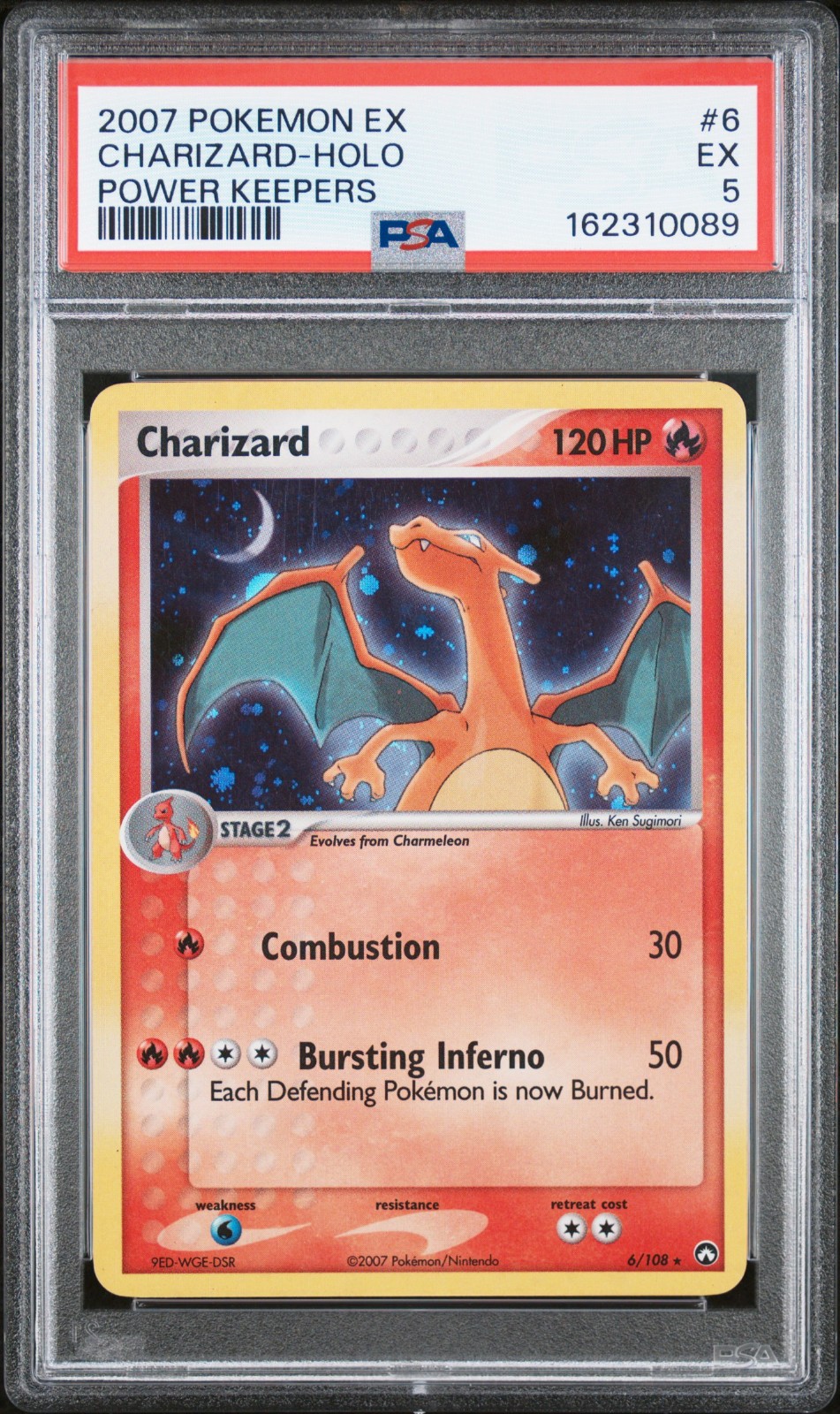2007 Pokemon EX Power Keepers Charizard-Holo 6
