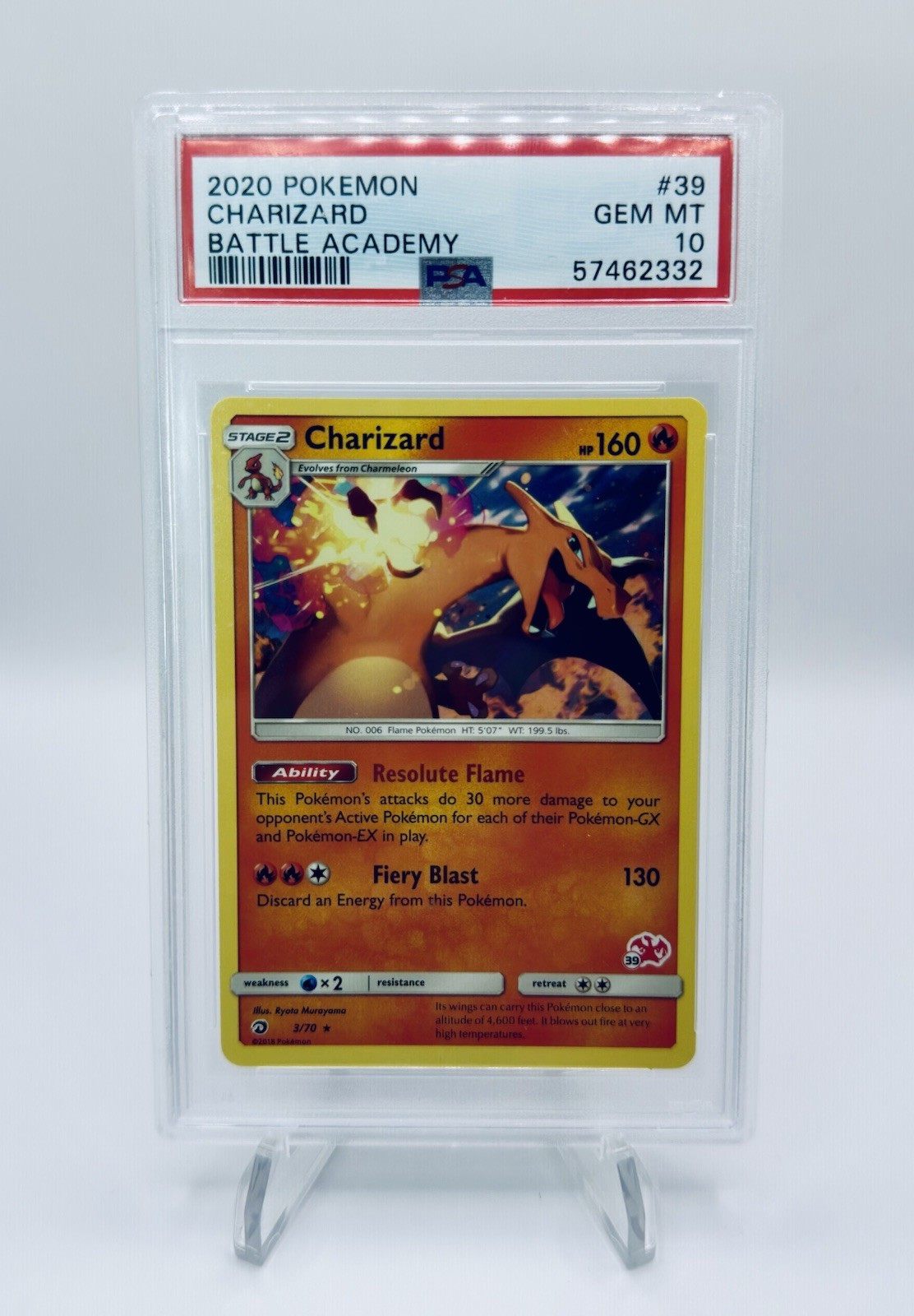 2020 Pokemon Battle Academy Charizard 39