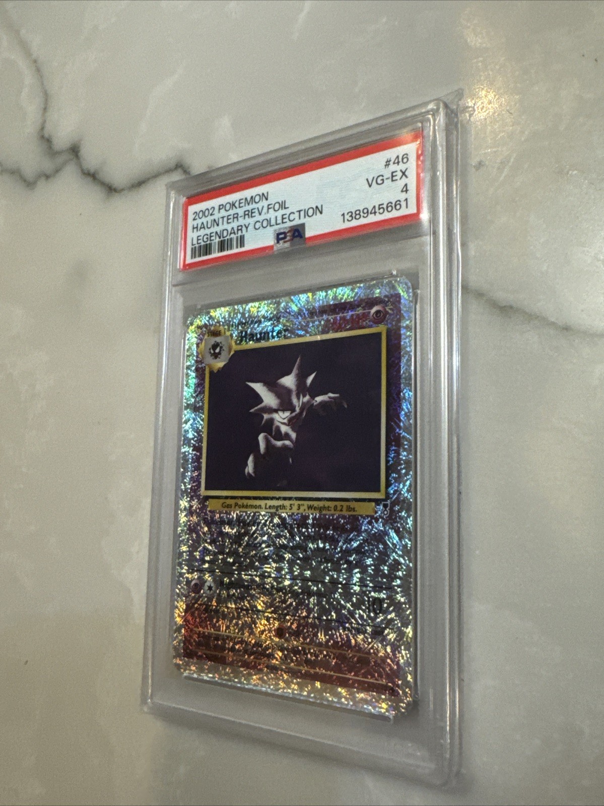 2002 Pokemon Legendary Collection Haunter-Reverse Foil 46