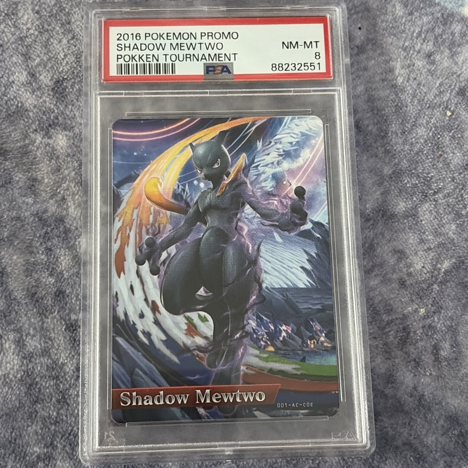 2016 Pokemon Promo Pokken Tournament Shadow Mewtwo