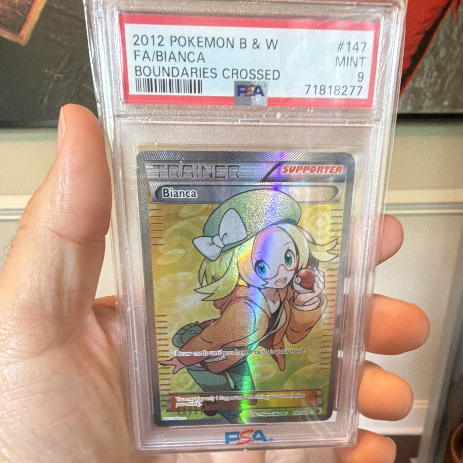 2012 Pokemon Black & White Boundaries Crossed Full Art/Bianca 147