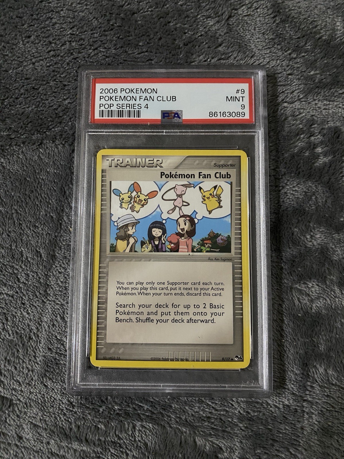 2006 Pokemon Pop Series 4 Pokemon Fan Club 9