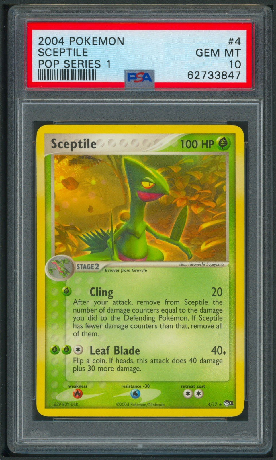 2004 Pokemon Pop Series 1 Sceptile 4