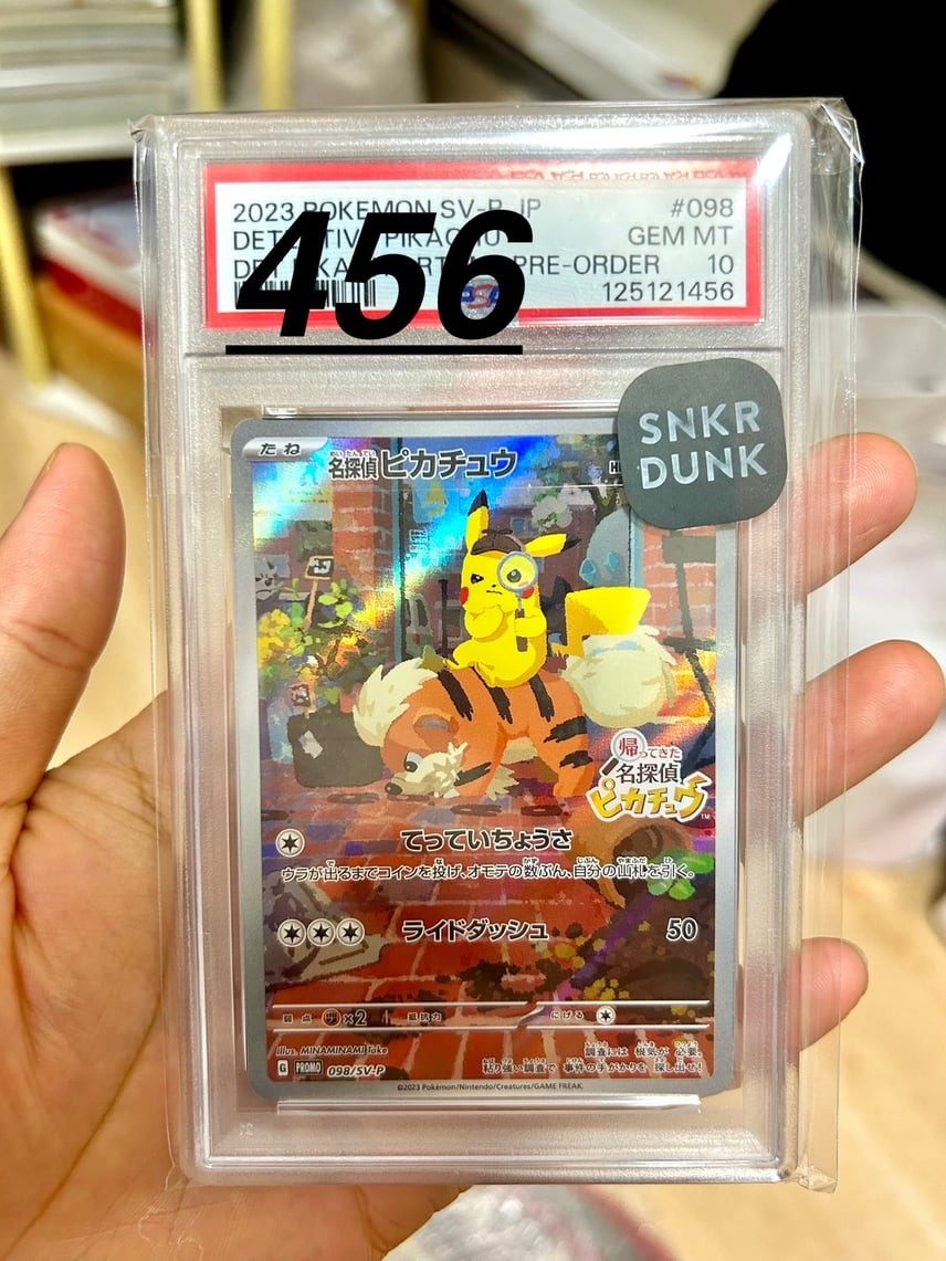 2023 Pokemon Japanese SV-P Promo Detective Pikachu Detective Pikachu Returns Pre-Order 098