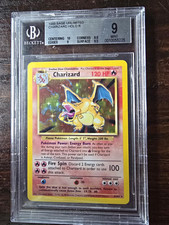 1999 Pokemon Base Unlimited Charizard HOLO R 4