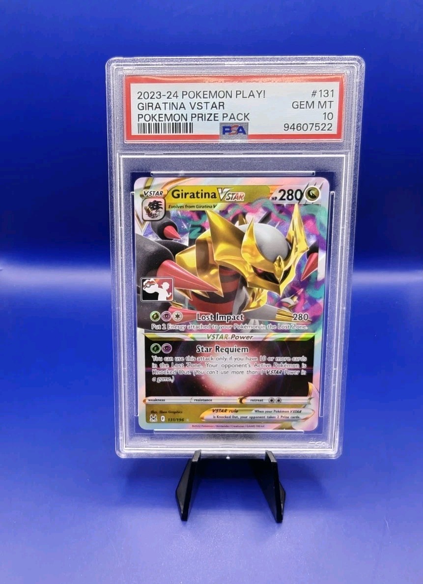 2023-2024 Pokemon Play! Pokemon Prize Pack Giratina Vstar 131