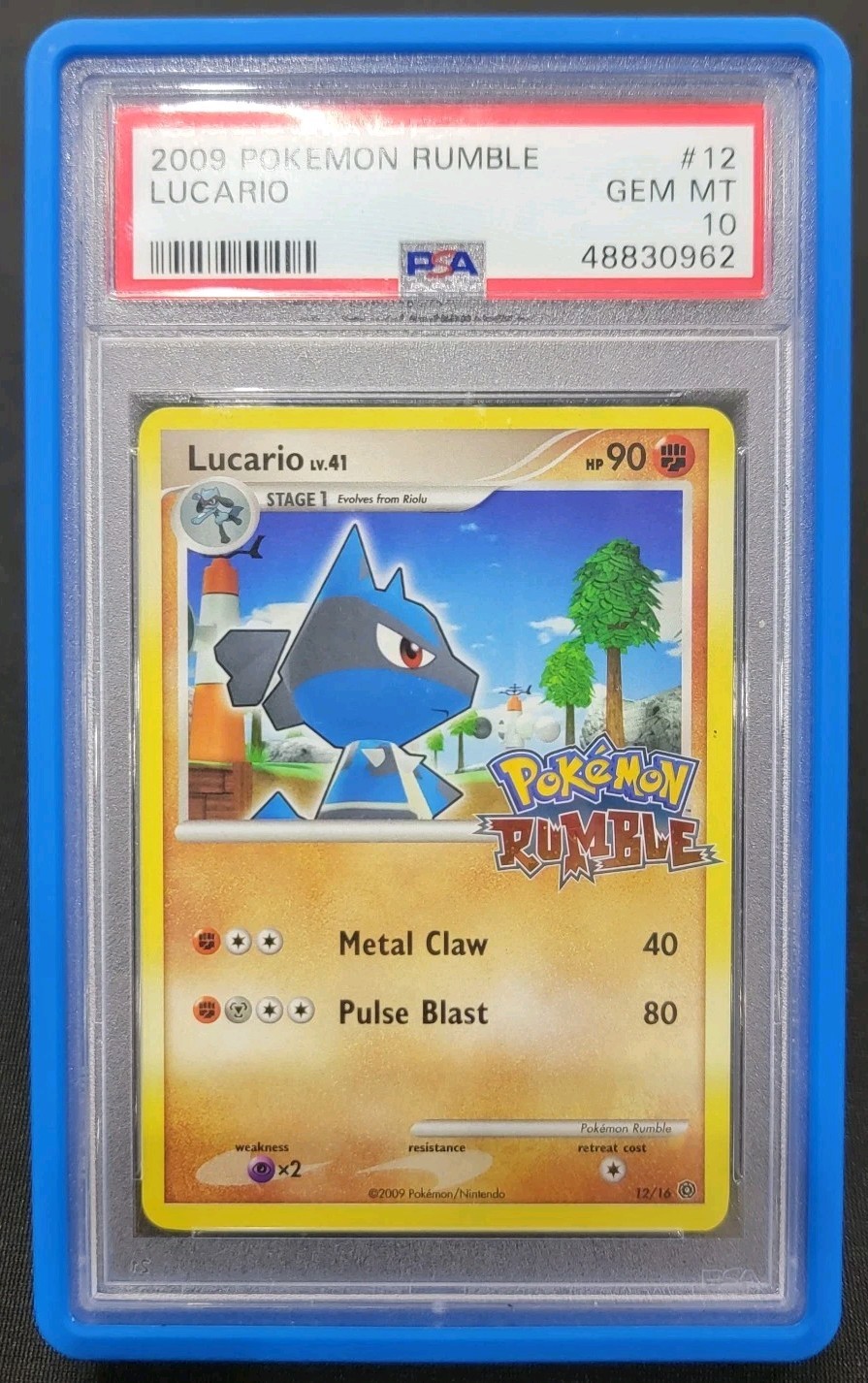 2009 Pokemon Rumble Lucario 12