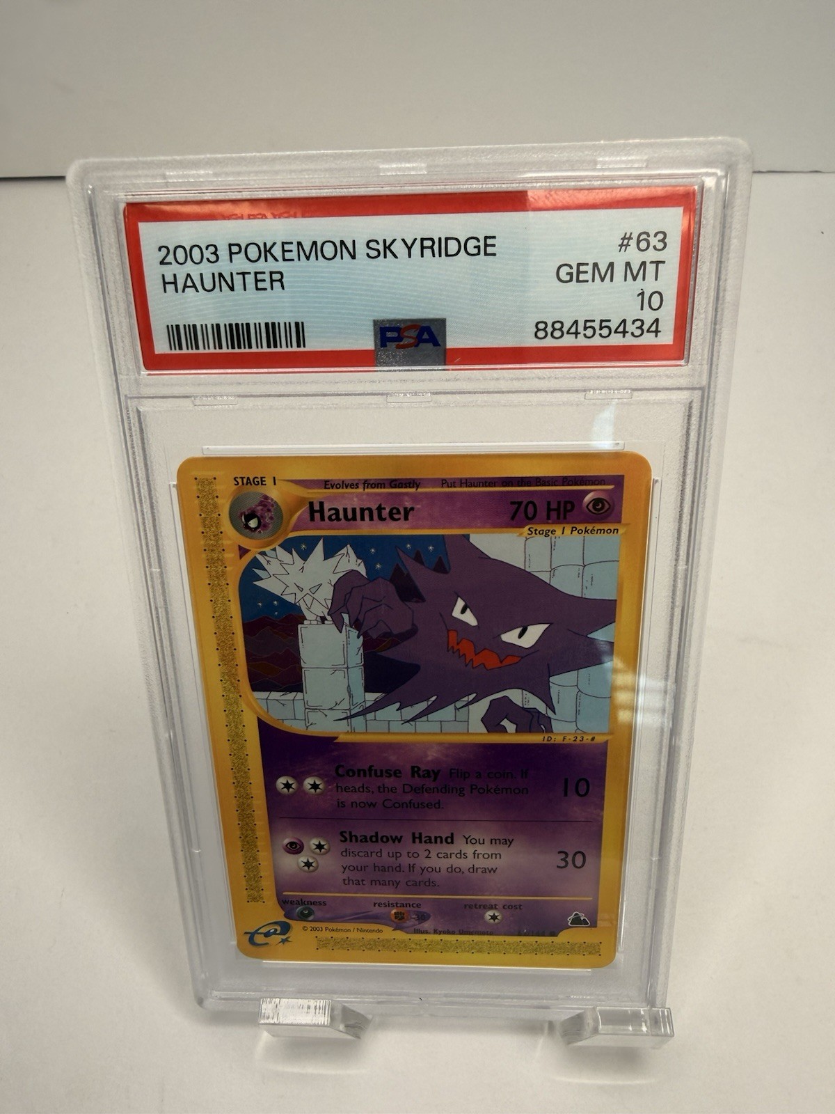 2003 Pokemon Skyridge Haunter 63