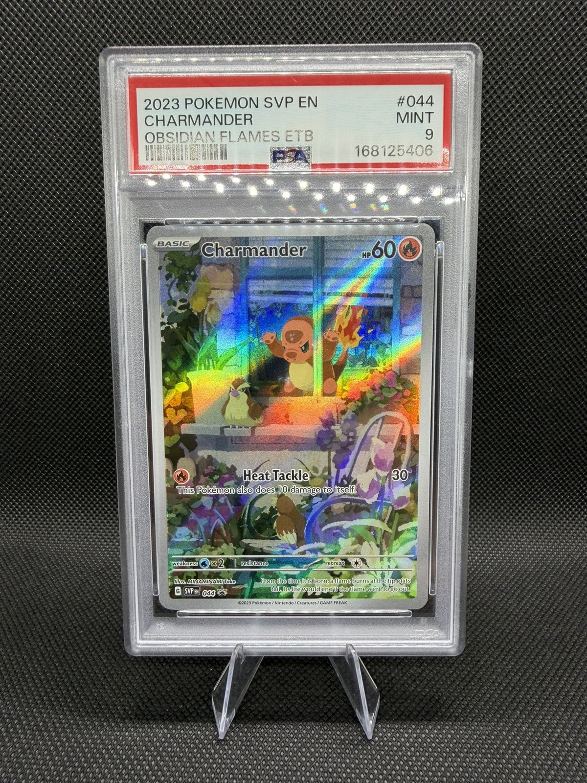 2023 Pokemon Svp EN-SV Black Star Promo Charmander Obsidian Flames Elite Trainer Box 044