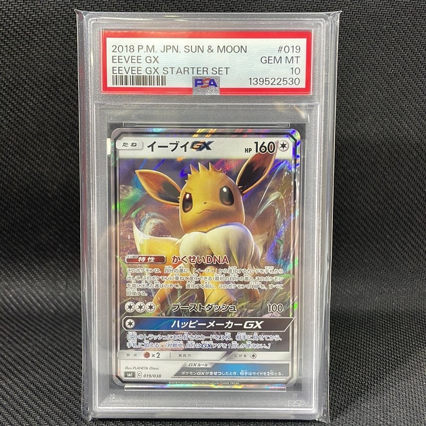 2018 Pokemon Japanese Sun & Moon Eevee GX Starter Set Eevee GX 019