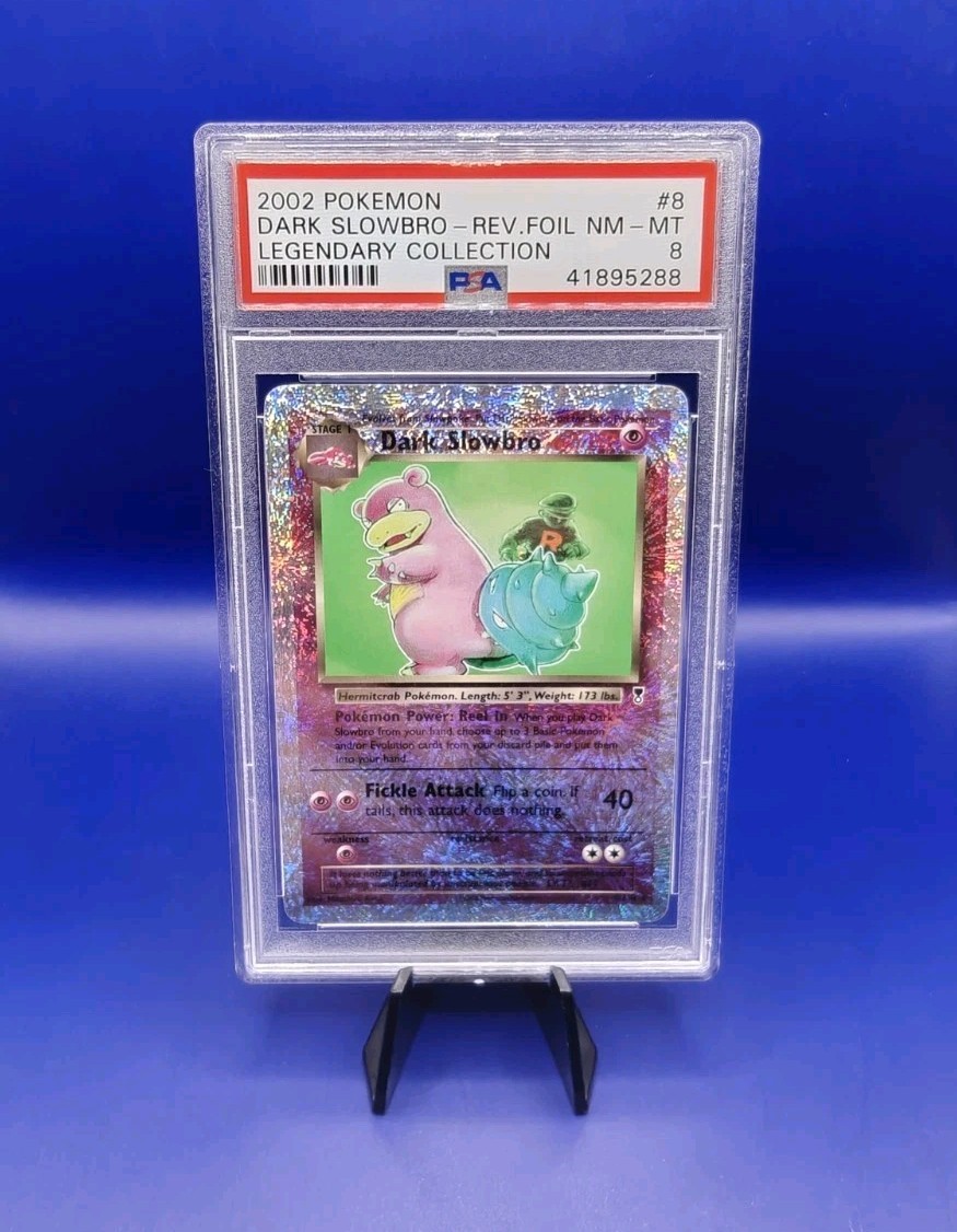 2002 Pokemon Legendary Collection Dark Slowbro-Reverse Foil 8