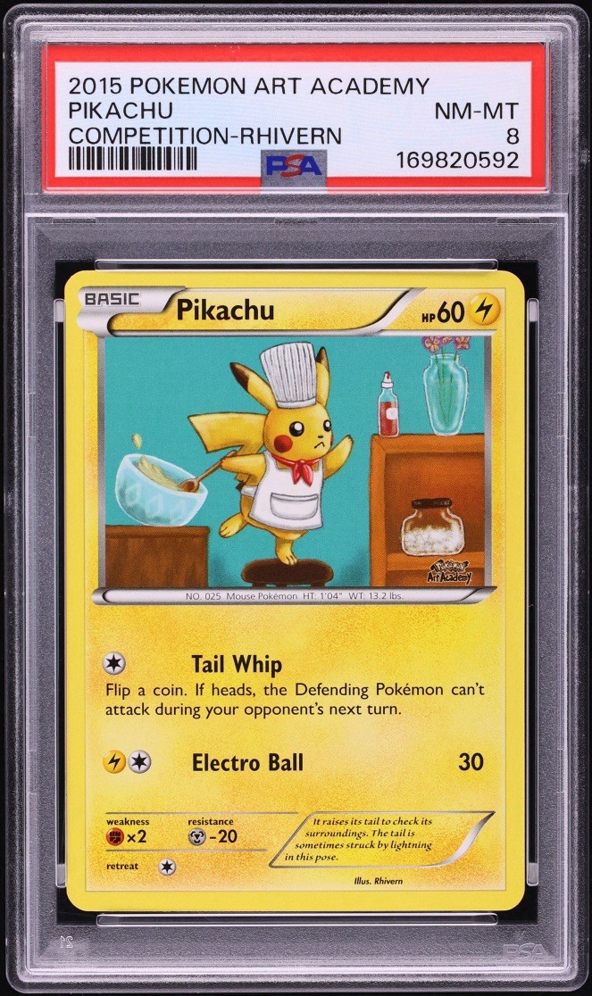 2015 Pokemon Art Academy Competition Pikachu Rhivern