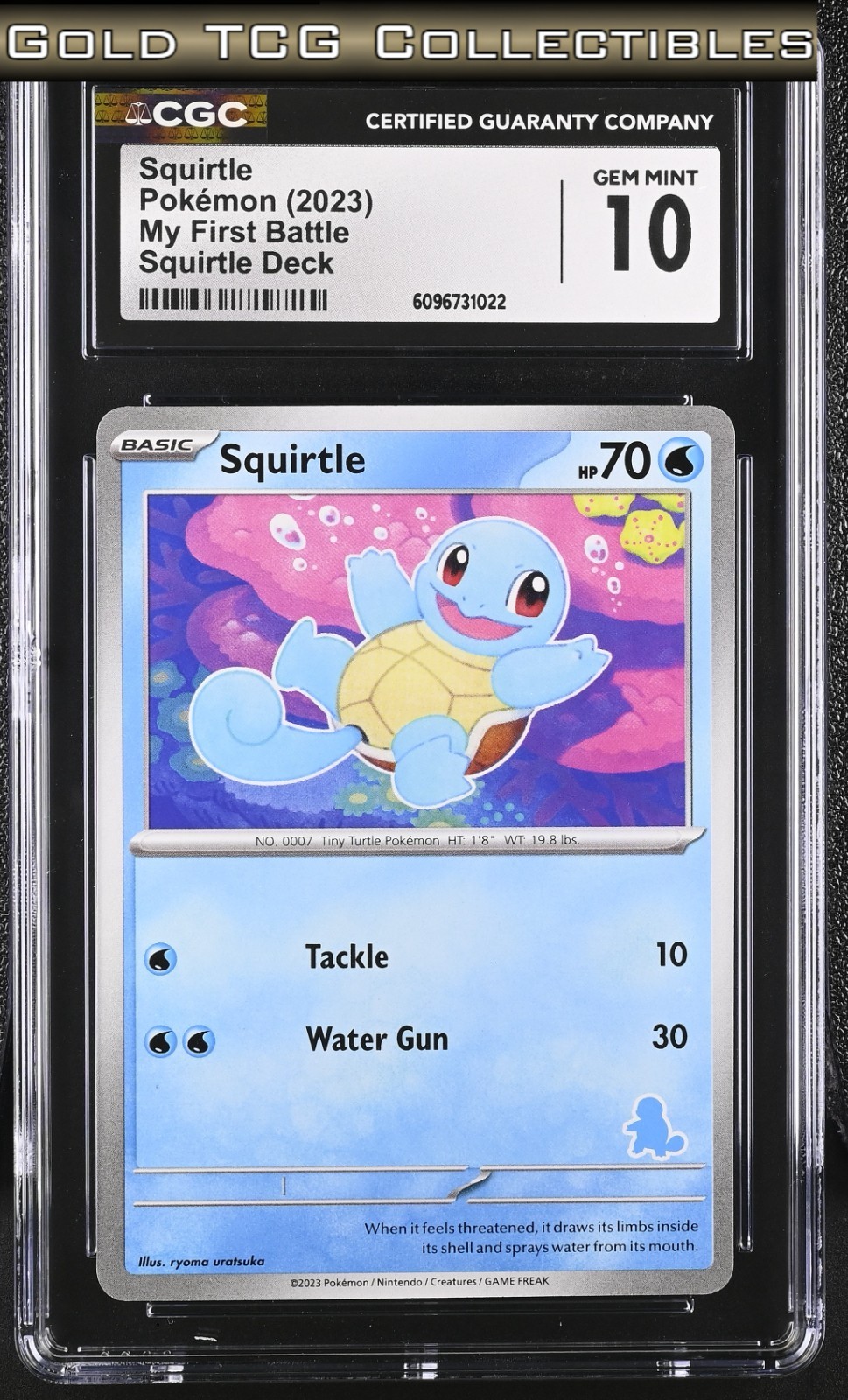 2023 My First Battle - English Squirtle Squirtle Deck (Squirtle Symbol)