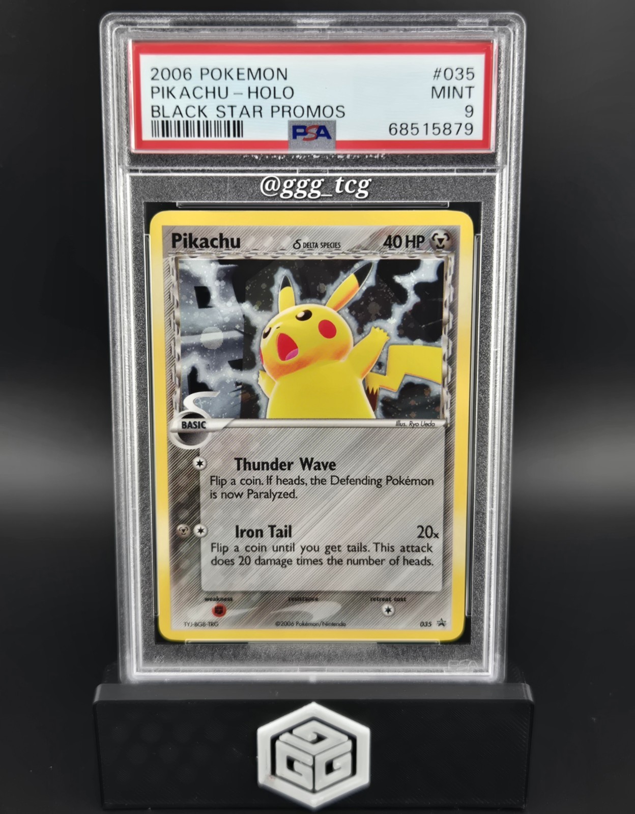 2006 Pokemon Black Star Promos Pikachu-Holo 035