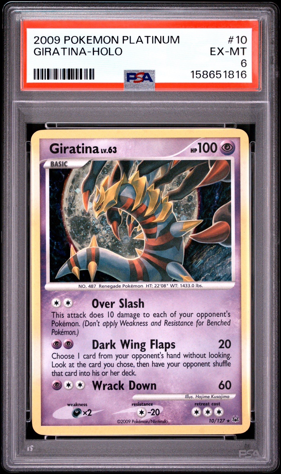 2009 Pokemon Platinum Giratina-Holo 10