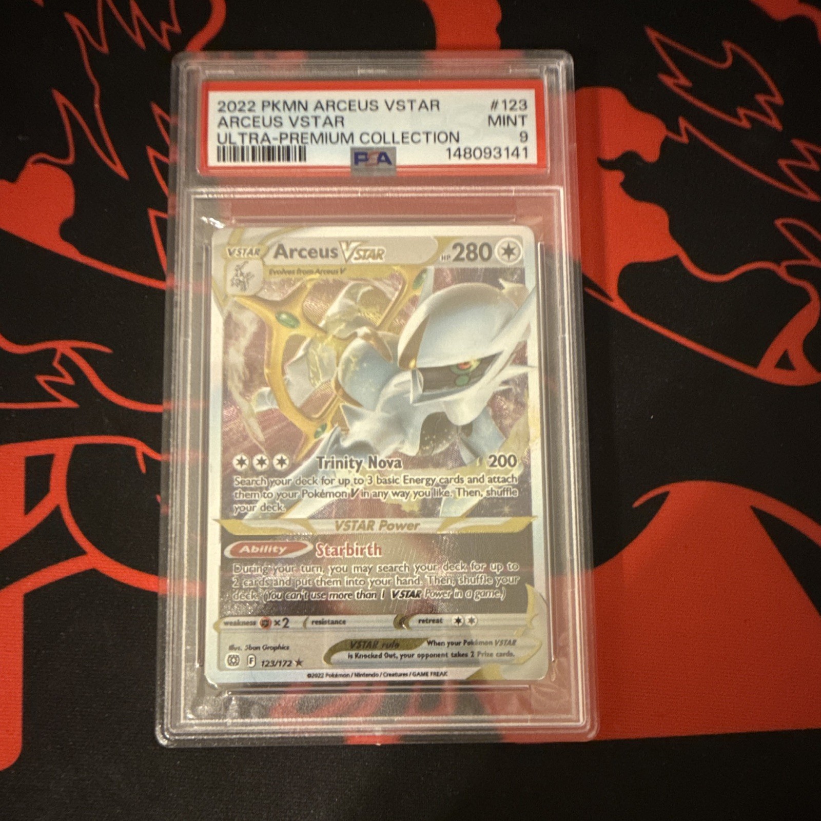 2022 Pokemon Arceus Vstar Ultra-Premium Collection Arceus Vstar 123
