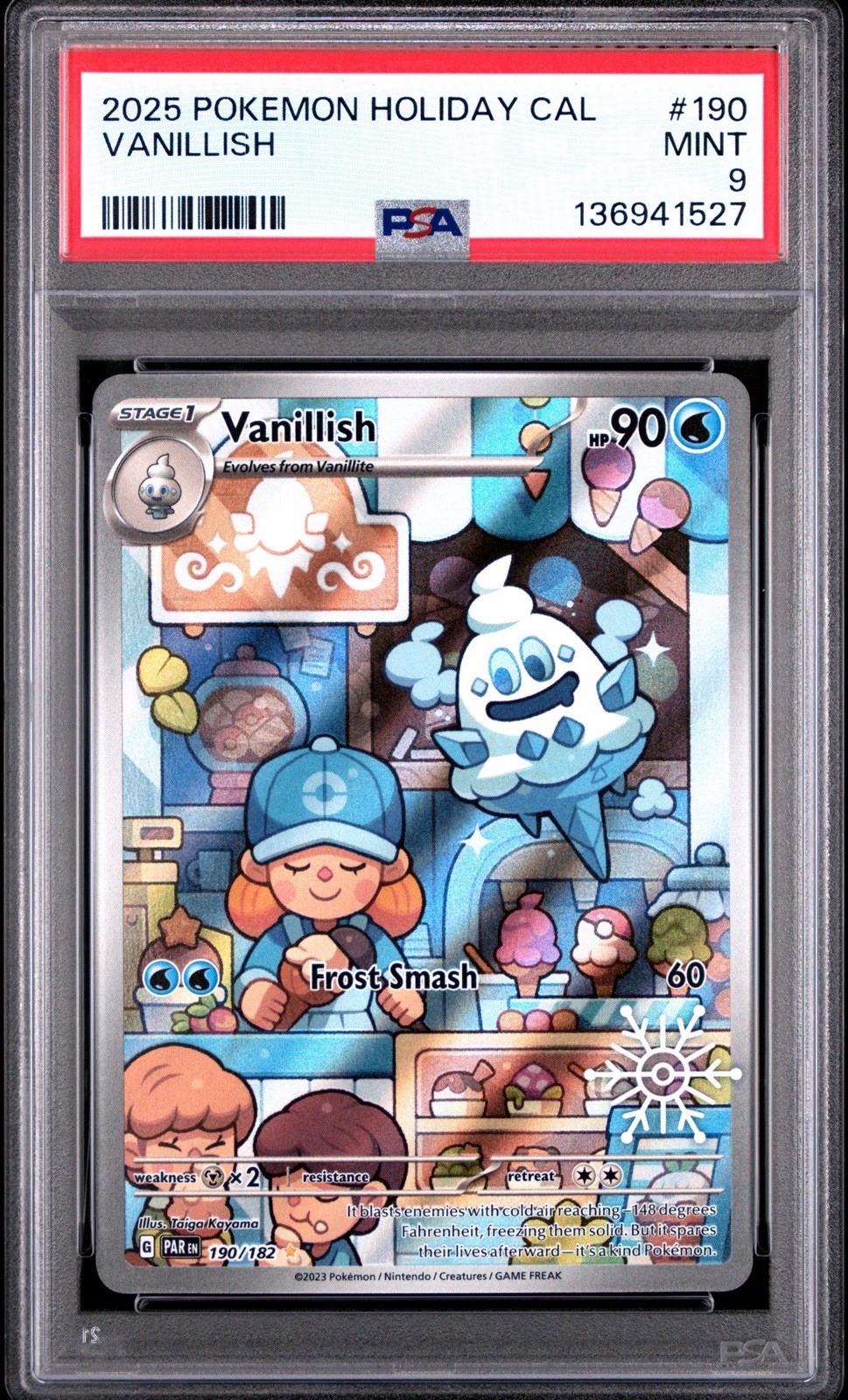 2025 Pokemon Holiday Calendar Vanillish 190