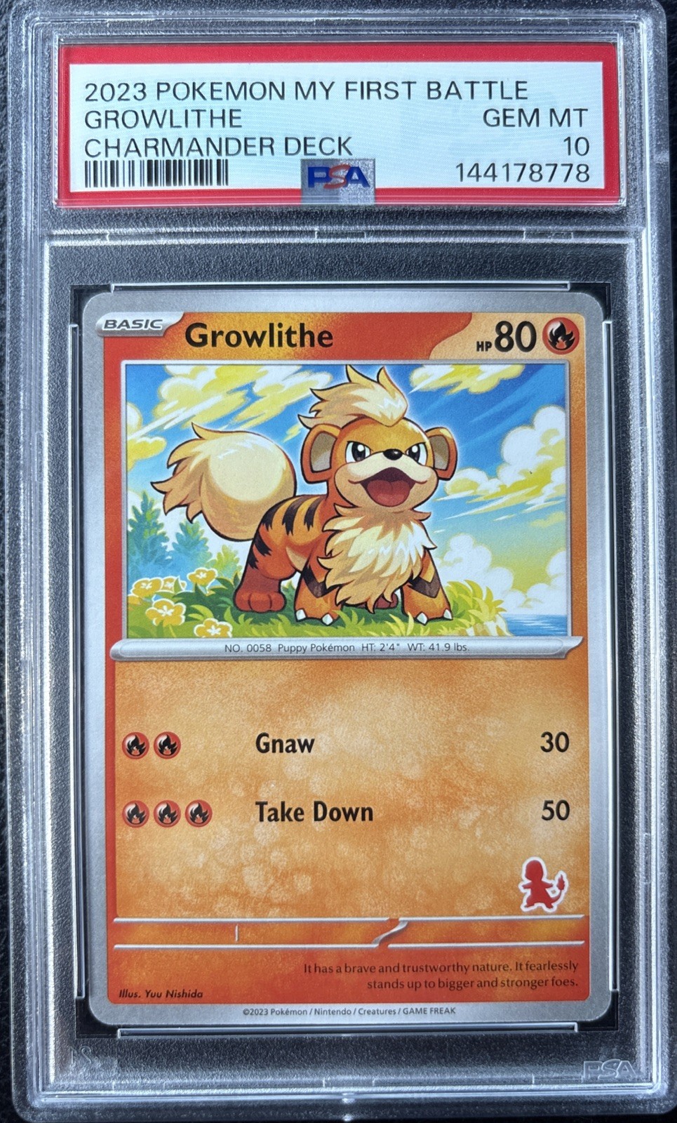 2023 Pokemon My First Battle-Charmander Deck Growlithe