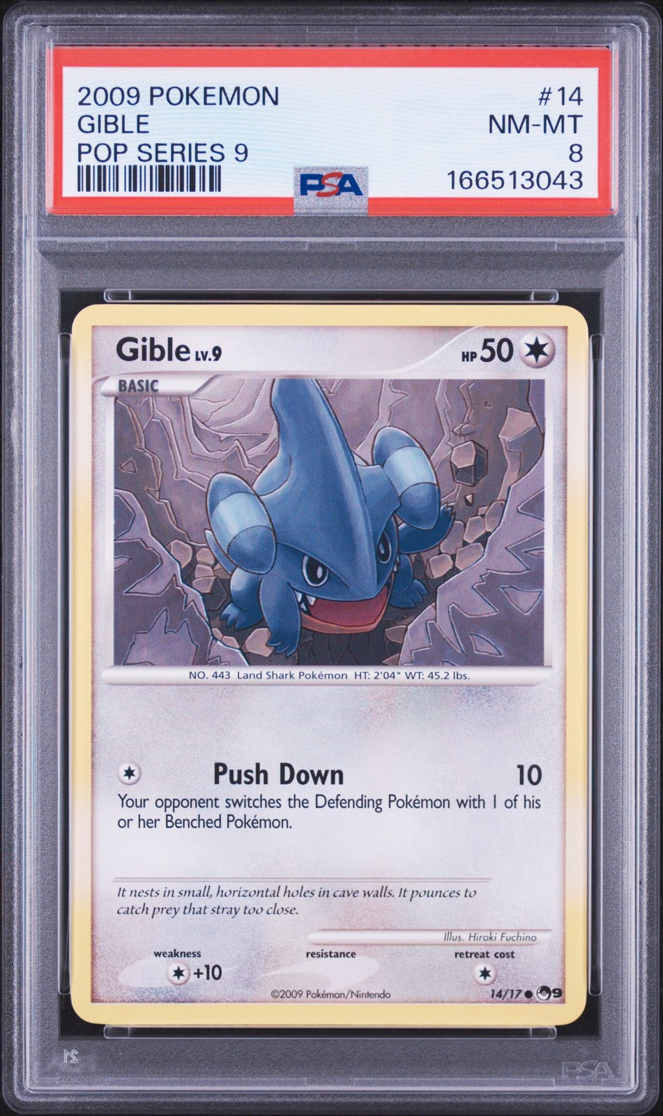 2009 Pokemon Pop Series 9 Gible 14