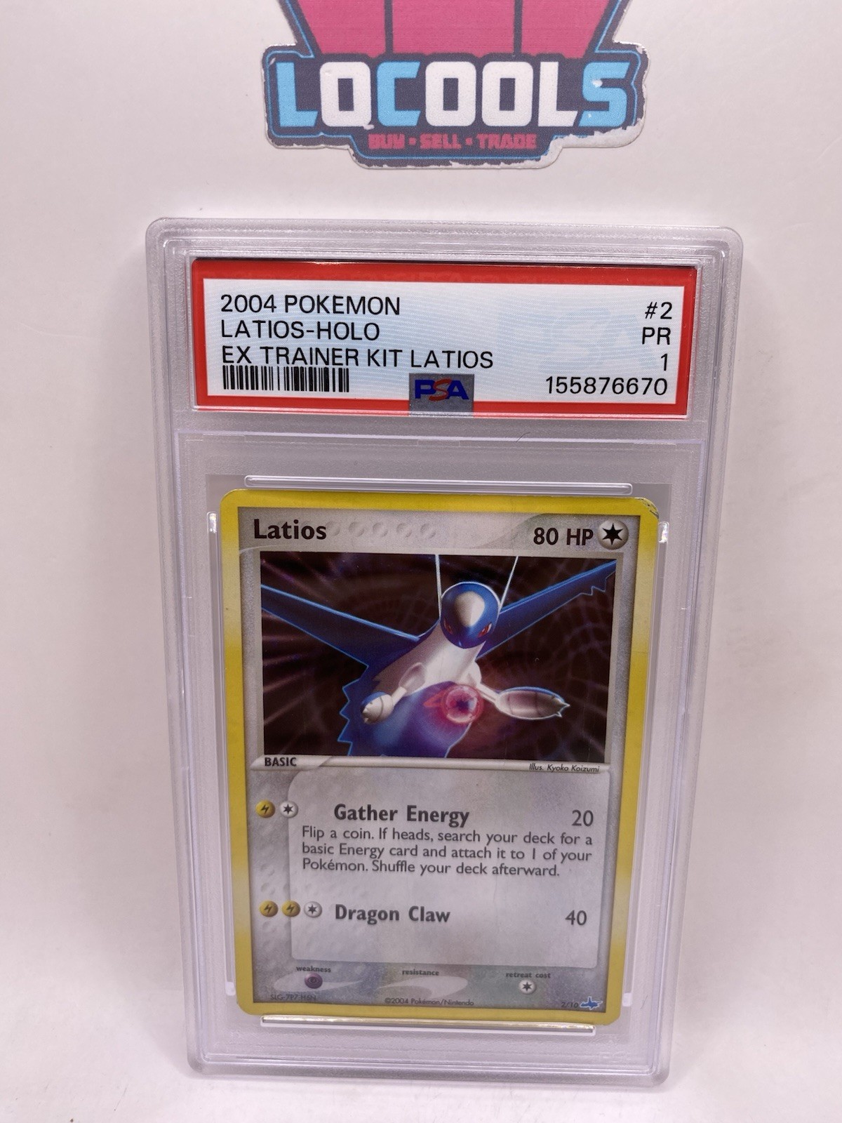 2004 Pokemon EX Trainer Kit Latios Latios-Holo 2