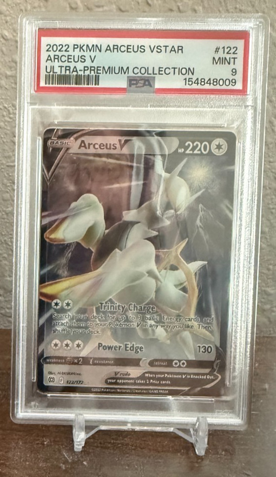 2022 Pokemon Arceus Vstar Ultra-Premium Collection Arceus V 122