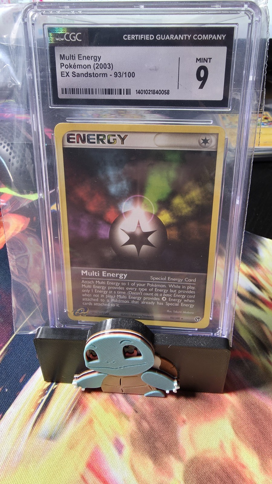 2003 EX Sandstorm (2003 Copyright, w/ "e" Symbol) - English Multi Energy Rare 93/100