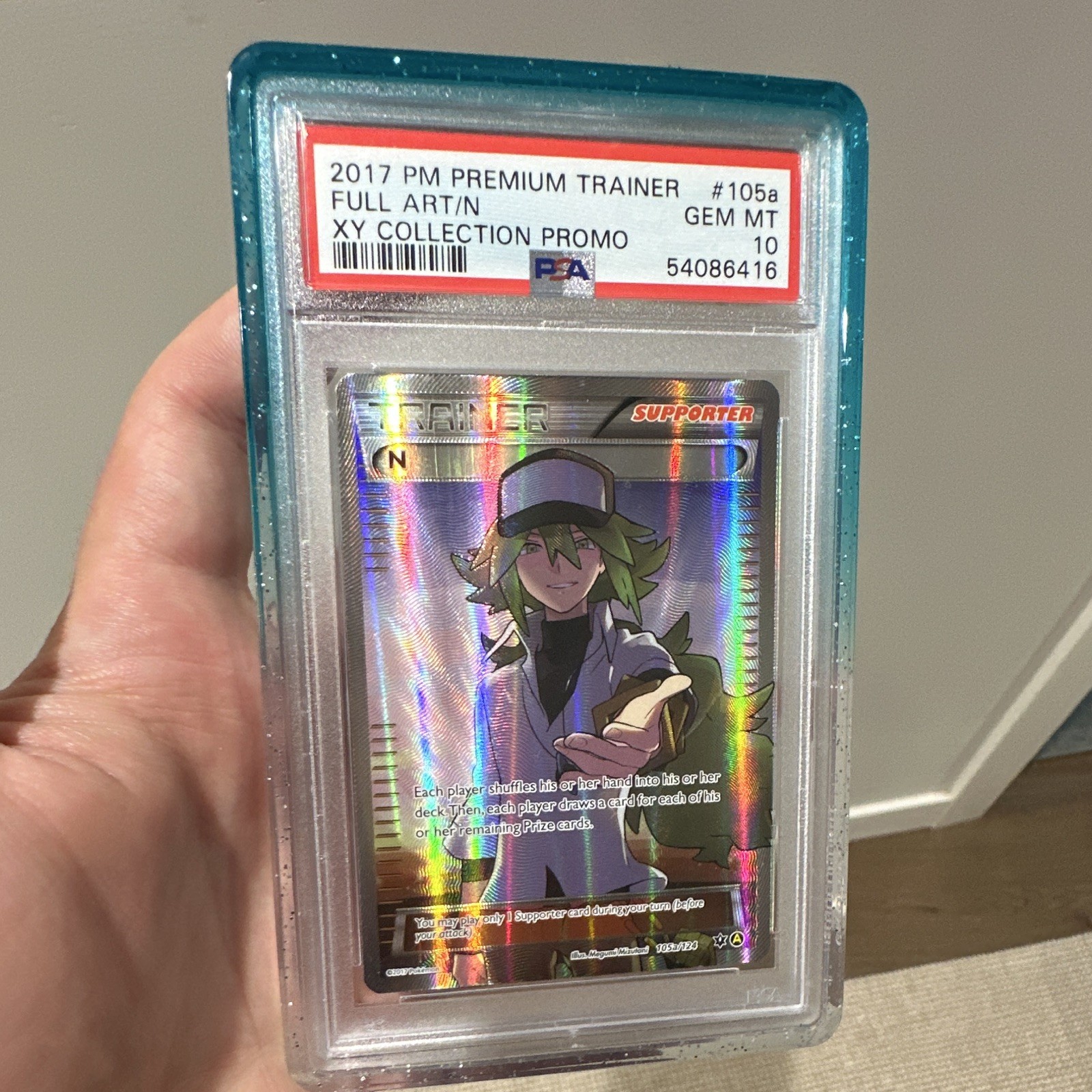 2017 Pokemon Premium Trainer XY Collection Promo Full Art/N 105a