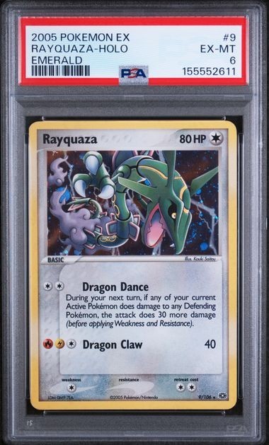 2005 Pokemon EX Emerald Rayquaza-Holo 9