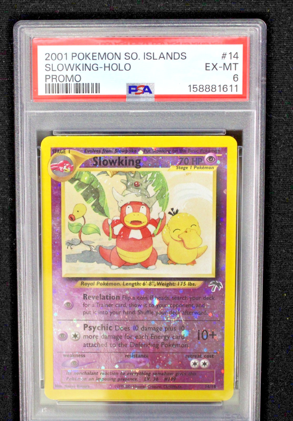 2001 Pokemon Southern Islands Promo Slowking-Holo 14