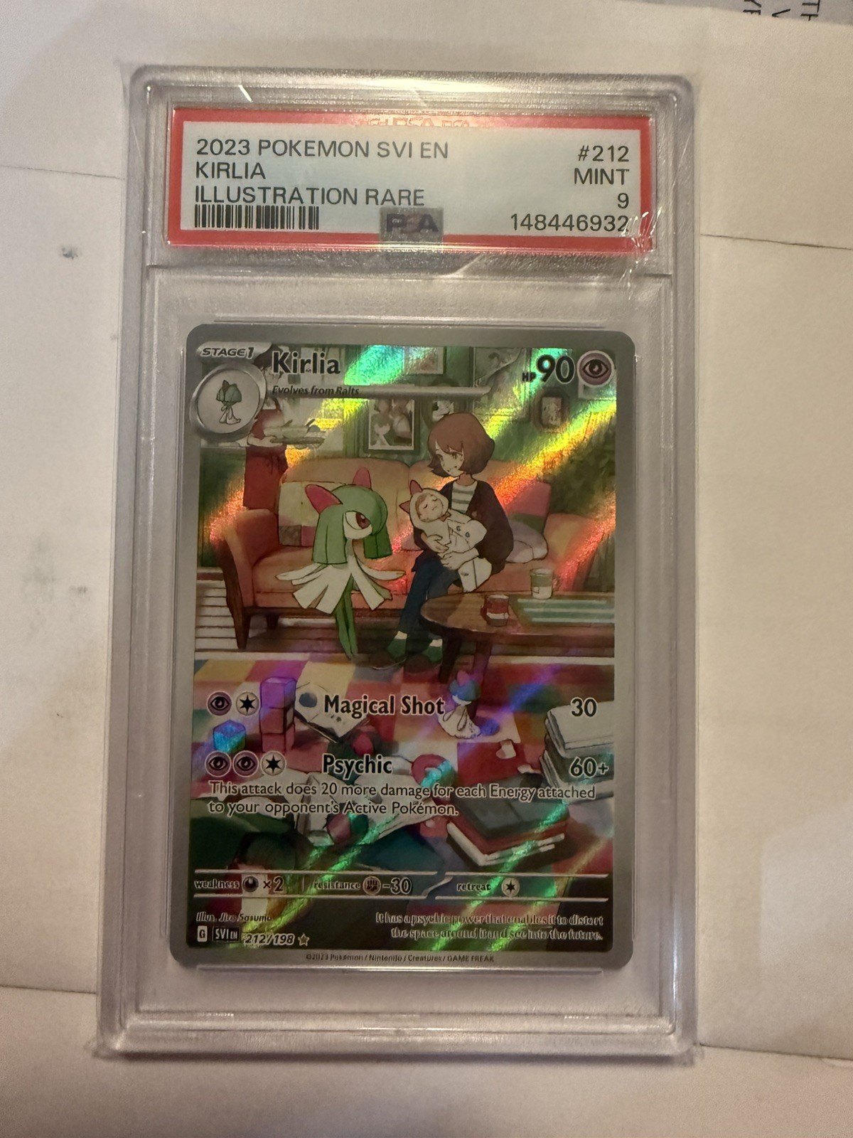 2023 Pokemon Svi EN-Scarlet & Violet Kirlia Illustration Rare 212