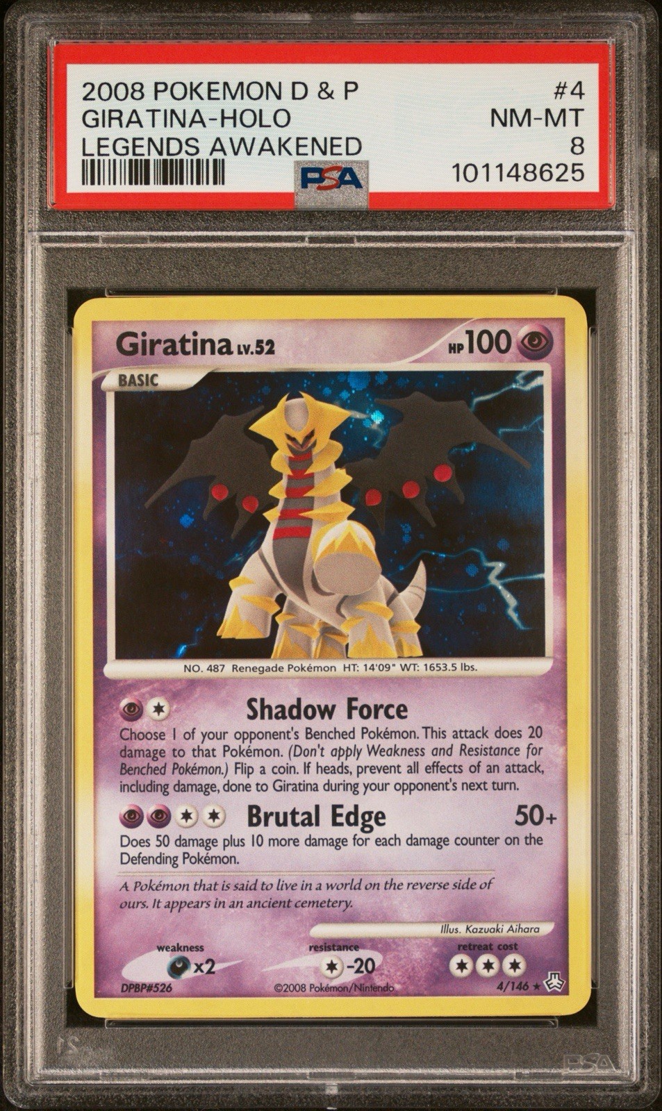 2008 Pokemon Diamond & Pearl Legends Awakened Giratina-Holo 4