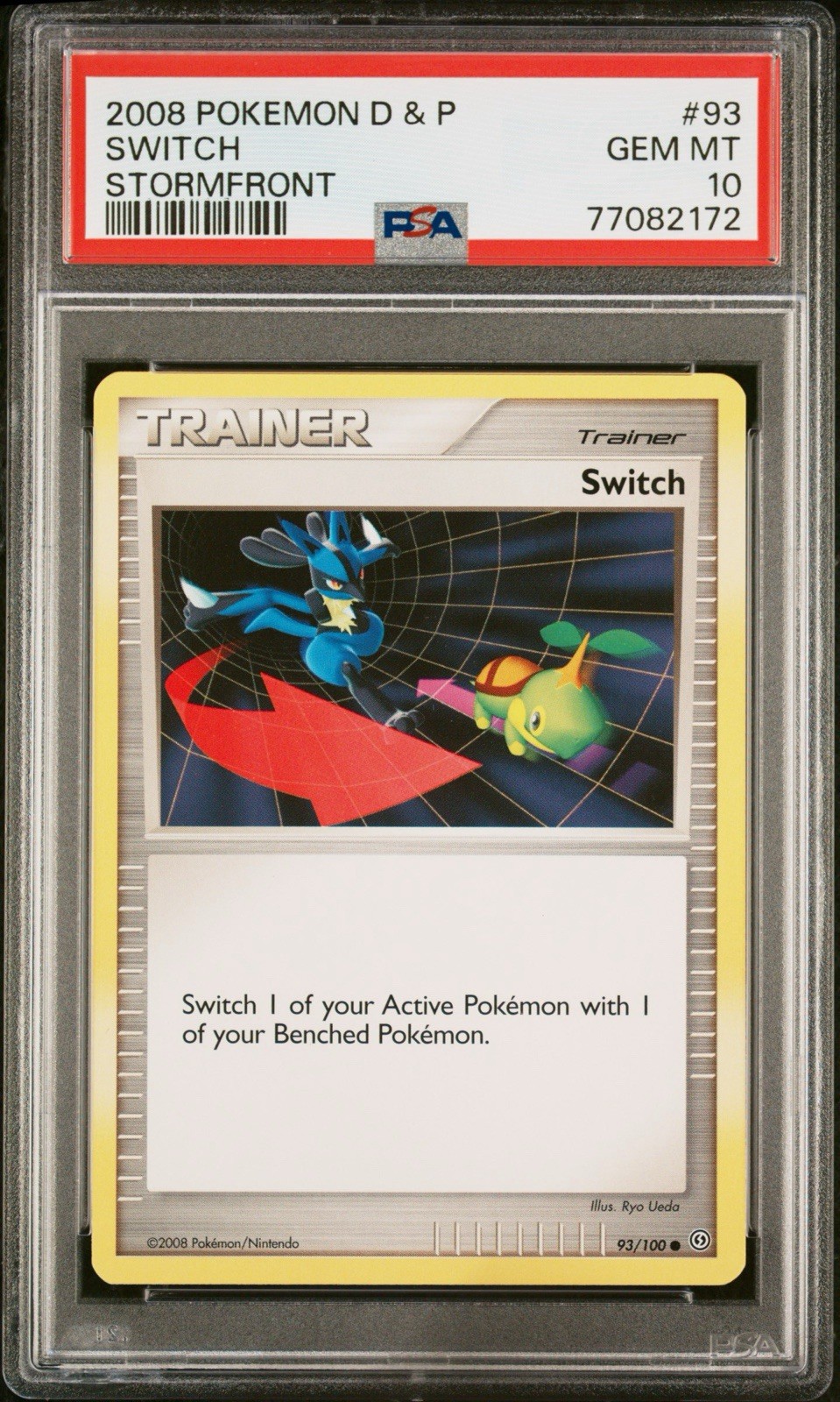 2008 Pokemon Diamond & Pearl Stormfront Switch 93