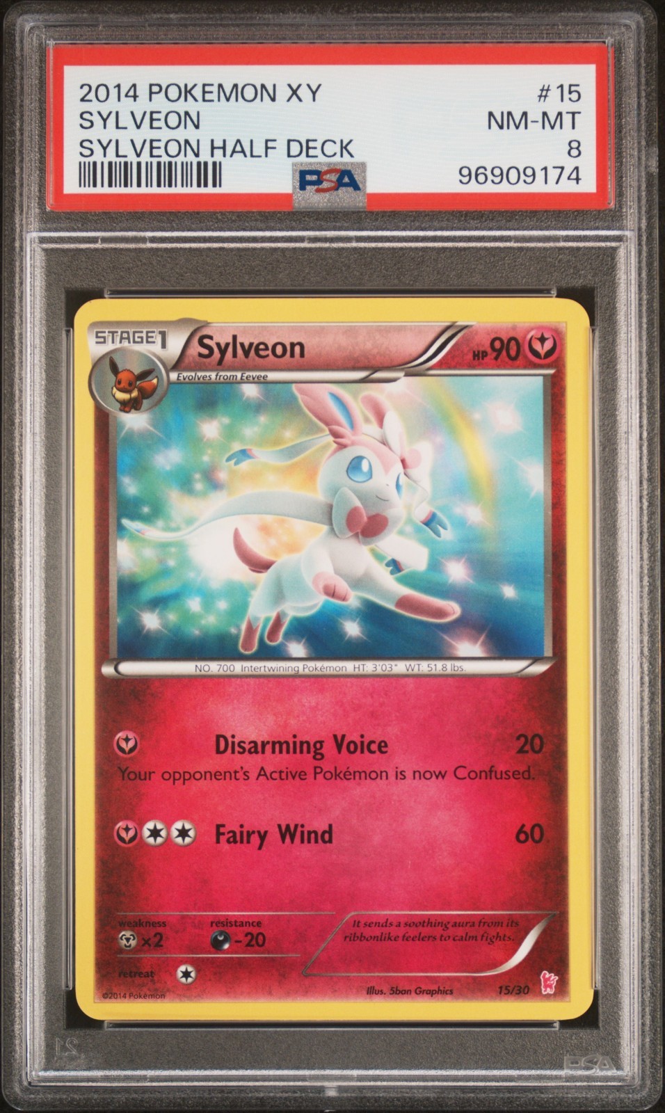 2014 Pokemon XY Sylveon Half Deck Sylveon 15