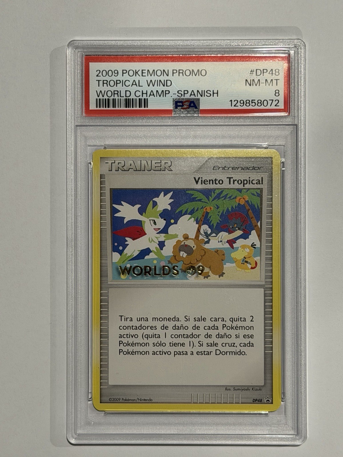 2009 Pokemon World Championships Promo Tropical Wind Spanish DP48