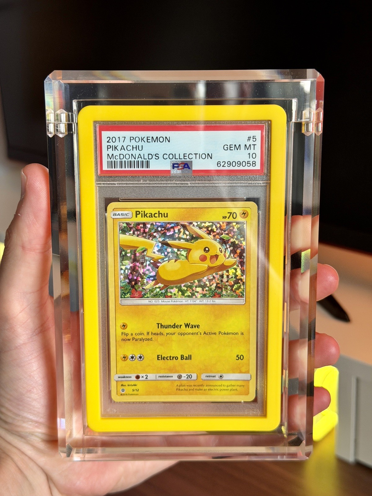 2017 Pokemon McDonald's Collection Pikachu 5