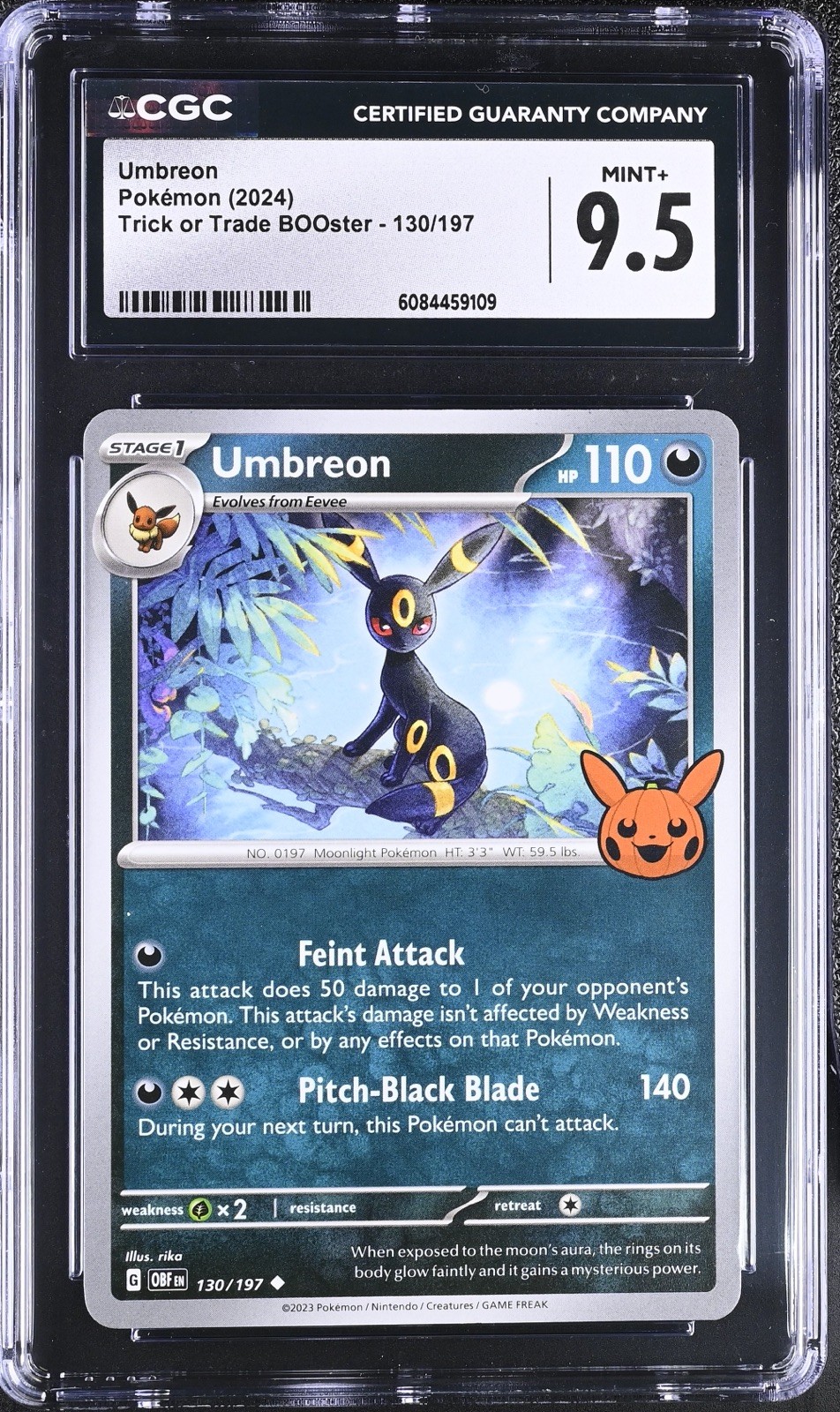 2024 Trick or Trade BOOster (2024) - English Umbreon  130/197