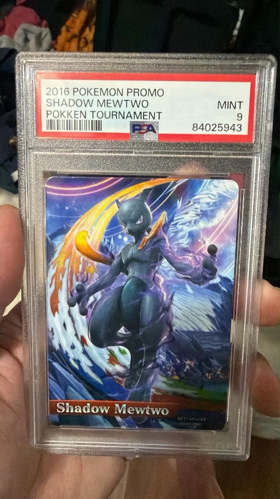 2016 Pokemon Promo Pokken Tournament Shadow Mewtwo