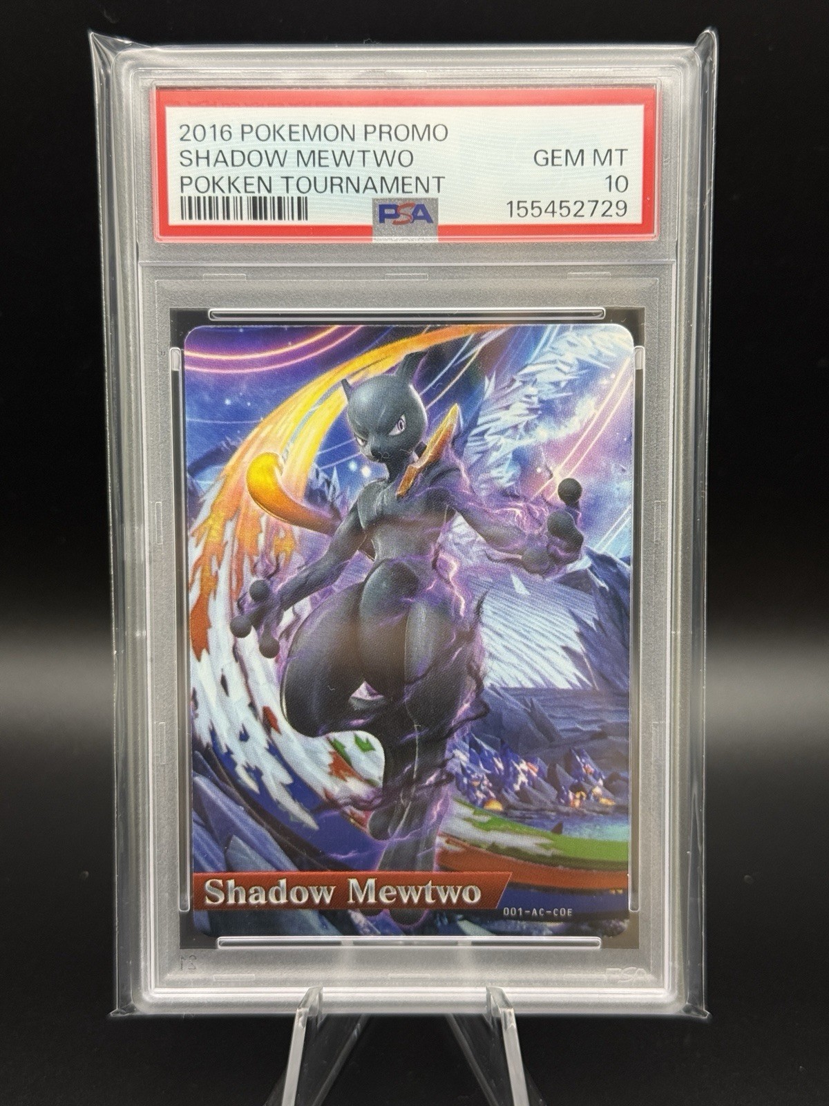 2016 Pokemon Promo Pokken Tournament Shadow Mewtwo