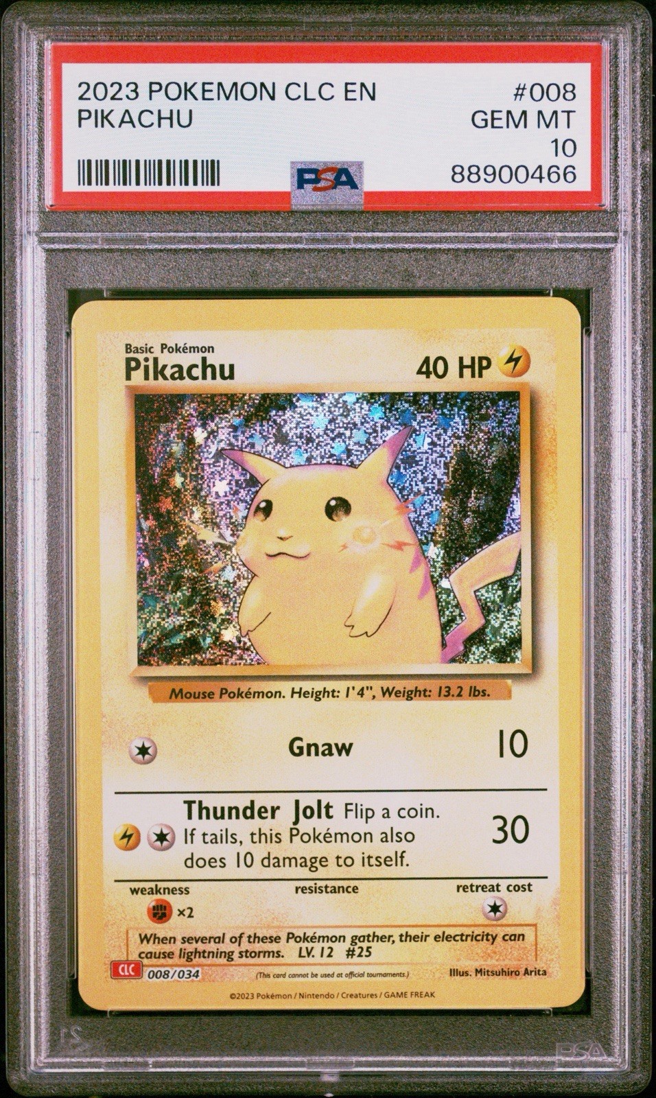 2023 Pokemon Clc-Trading Card Game Classic Charizard & HO-Oh EX Deck Pikachu 008