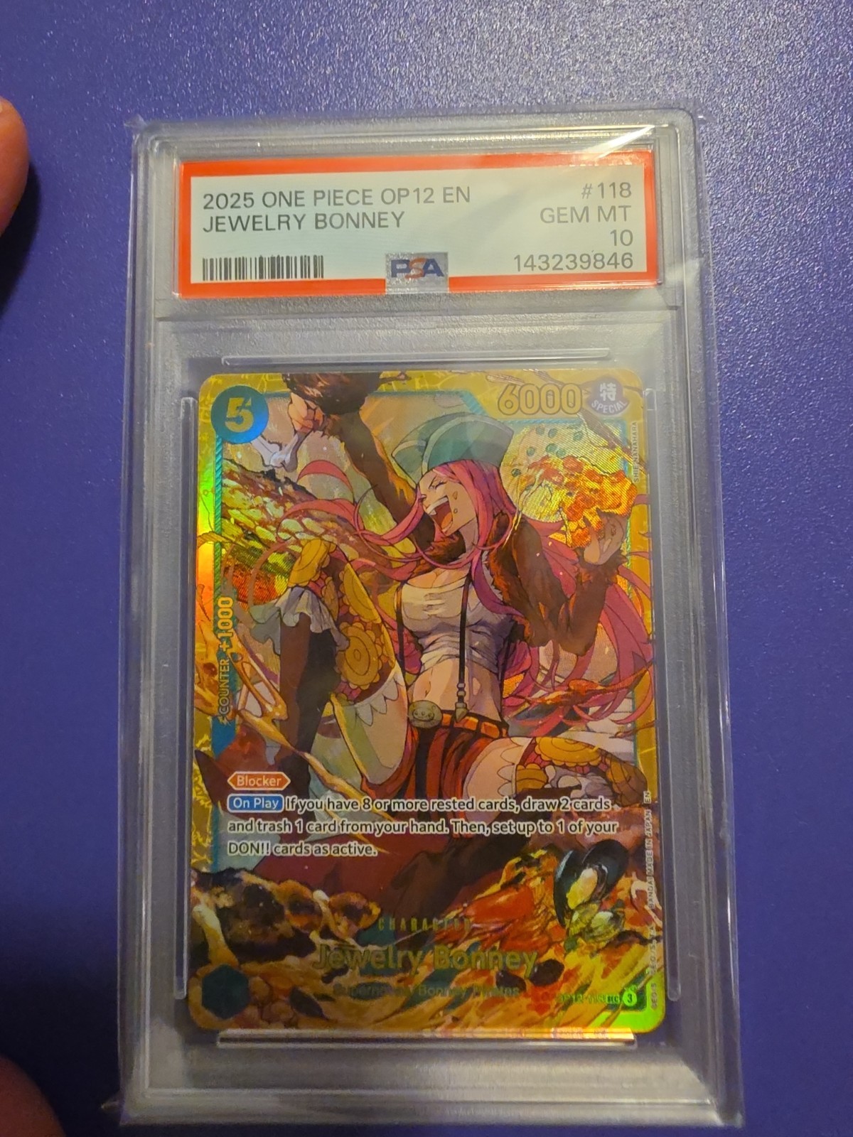 2025 One Piece OP12-Legacy of the Master Jewelry Bonney 118