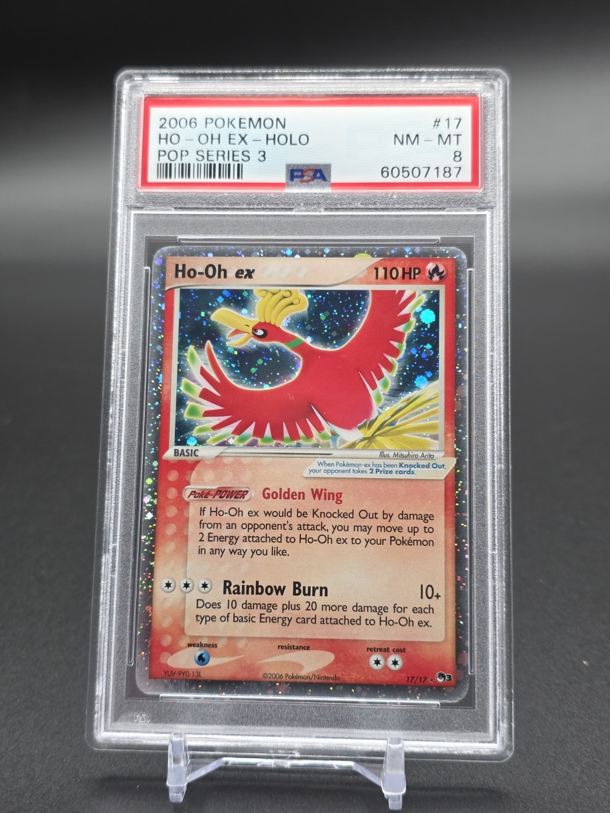 2006 Pokemon Pop Series 3 HO-Oh EX-Holo 17