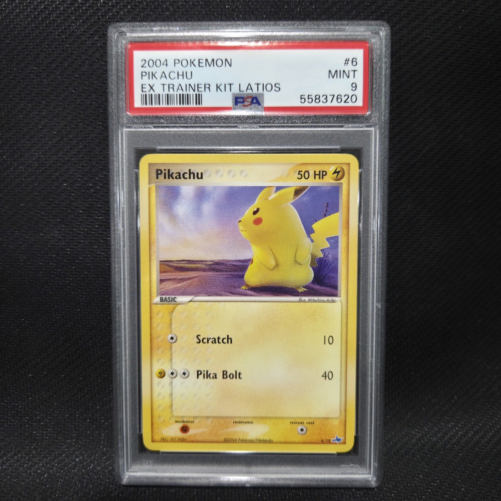 2004 Pokemon EX Trainer Kit Latios Pikachu 6
