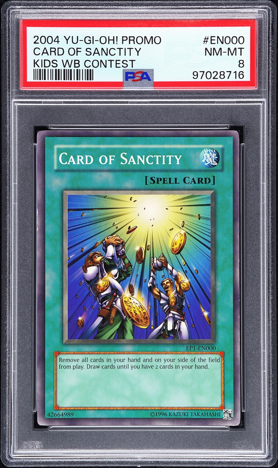 2004 YU-GI-Oh! Promo Card of Sanctity Kids WB Contest EN000