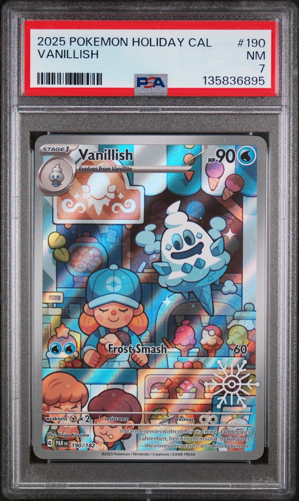 2025 Pokemon Holiday Calendar Vanillish 190