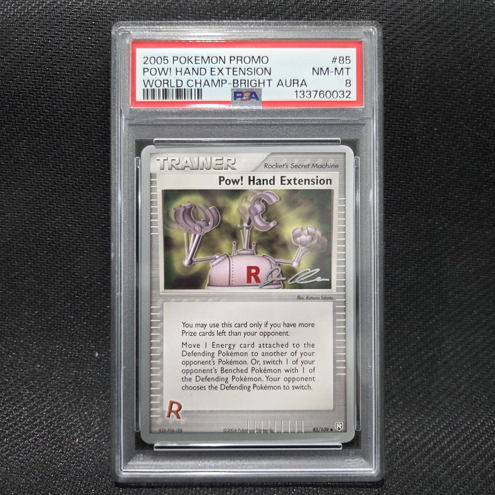 2006 Pokemon World Championships Promo Pow! Hand Extension Mewtrick 85