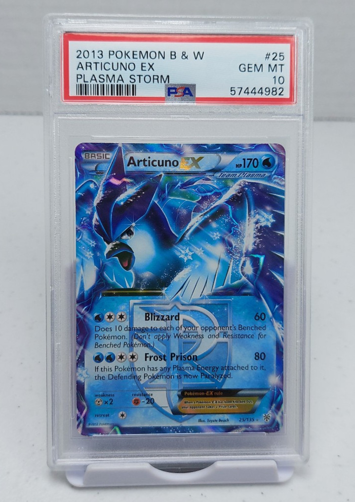 2013 Pokemon Black & White Plasma Storm Articuno EX 25