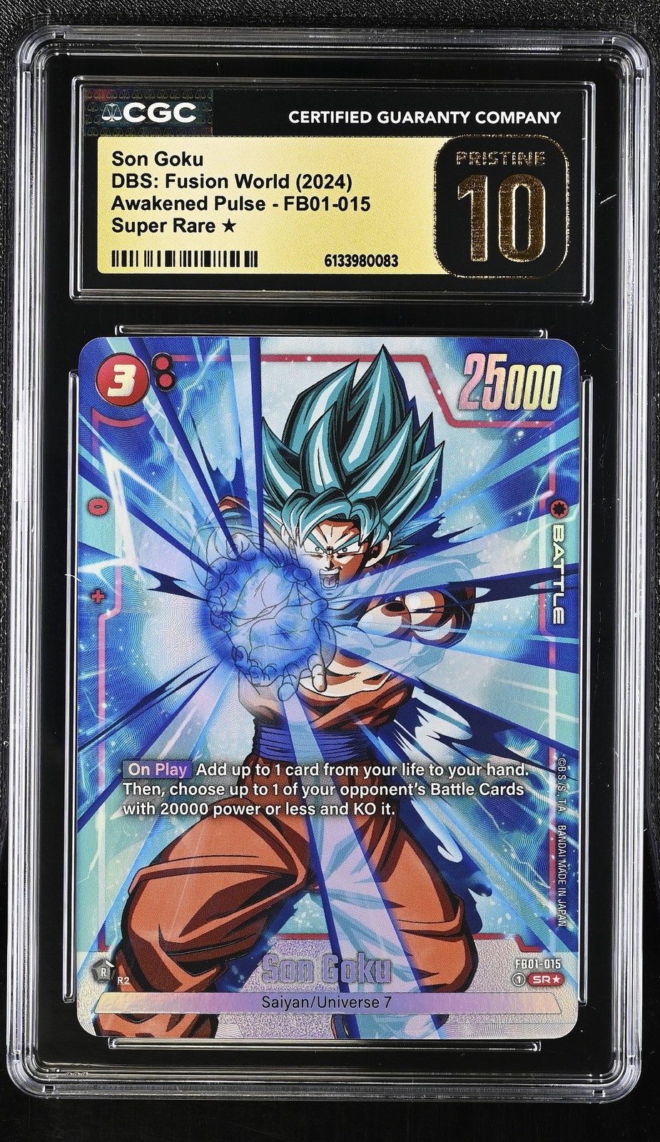 2024 (FB01) Awakened Pulse - English Son Goku SRâ?? FB01-015