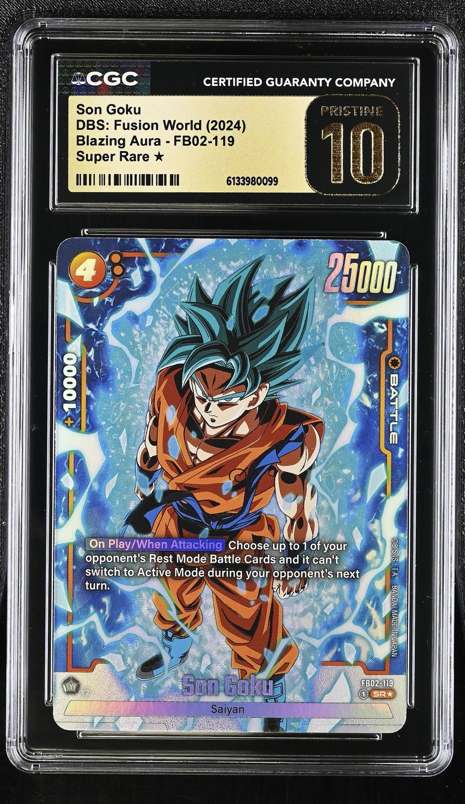 2024 (FB02) Blazing Aura - English Son Goku SRâ?? FB02-119