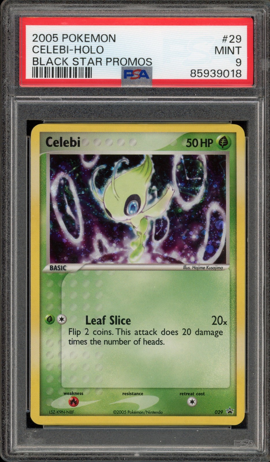 2005 Pokemon Black Star Promos Celebi-Holo 29